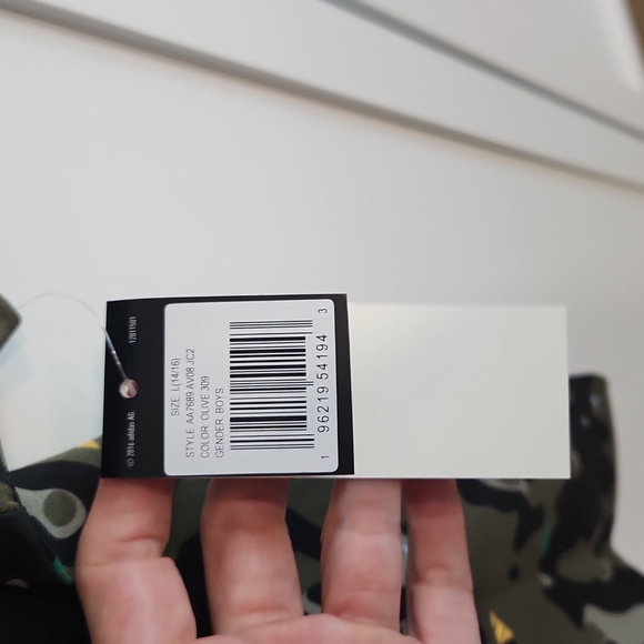 Adidas Boy's Camouflage T Shirt 14/16 - Picture 4 of 4